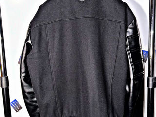 Original Versace Collection Sleeve Leather Bomber foto 2