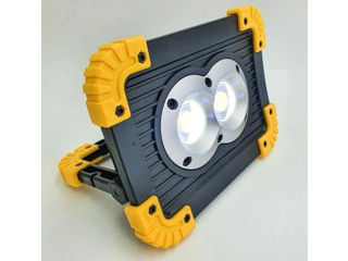 Spot LED reîncărcabil, POWERBANK LL802-20W-2COB+1W Lanterna portabila multifunctionala LL-802, cu mo foto 1