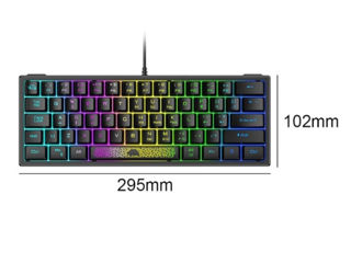 Tastatură RGB K61 foto 10