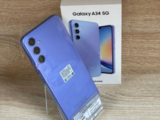 Samsung A34 8/256Gb, 4490 lei.