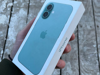 iPhone 16 Teal 256Gb Sigilat + Garantie 1 An! foto 3