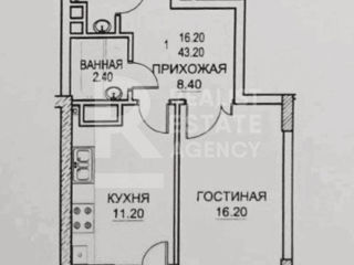 Apartament cu 1 cameră, 43 m², Buiucani, Chișinău foto 9