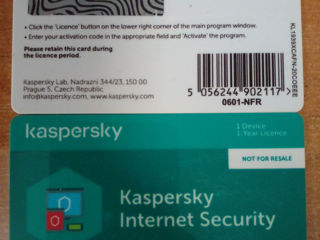 Kaspersky Internet Security 1 dev / 1 year