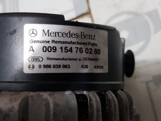 Генератор Мерседес SLK R170, Alternator Bosch , Generator Mercedes slk r 170. NOU. A 009154760280 foto 4