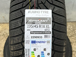 2 шины/ 2 anvelope 235/45 R18 Kumho Wintercraft WP52/ Доставка, livrare toata Moldova