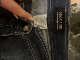 Costum Geaca denim sassofono cu pantaloni scurti M foto 9