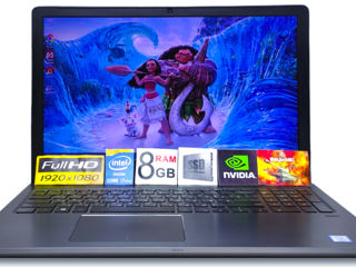 Dell I7-7gen 8 gb ram ssd+hdd Geforce 940mx