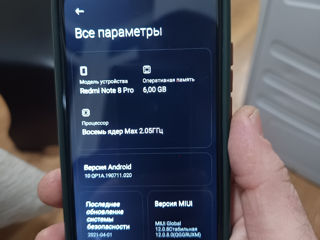 Xiaomi Redmi note 8 pro 6/128gb. В идеальном состоянии 1600лей!!! foto 4