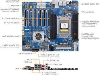 Gigabyte MC62-G41 (rev. 1.0) Motherboard NEW foto 6