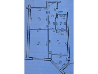 Apartament cu 1 cameră, 52 m², Centru, Chișinău foto 2