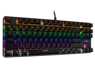 Tastatura Mecanică SVEN KB-G9150 Gaming, Metal, RGB Backlight, Blue switches механическая