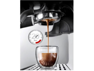 Espressor Zass ZEM 11, cafea boabe, 20 bar, 2800 W, capacitate 2.7 litri, functie de spumare lapte foto 5