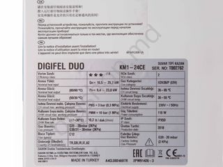 Cazan pe gaz Airfel Digifel Duo 24 kW  Cumpără în credit cu 0% foto 6
