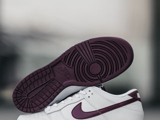 Nike SB Dunk White/Bordo foto 4