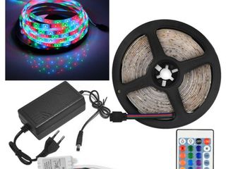 Светодиодная лента RGB 5050 300 LED 5м DL164 foto 5