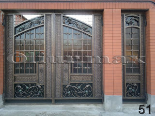 Козырьки,заборы, решётки,  ворота, металлические двери,  другие изделия из металла. foto 2