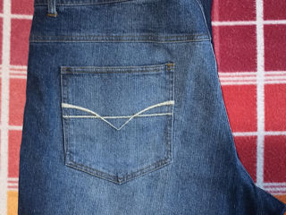 джинсы женские, размер XXL, цвет индиго, новые foto 9
