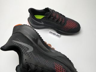 Nike pegasus 37 i black red foto 3