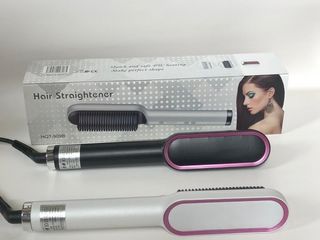 Расческа выпрямитель fast hair straightener HQT-909B foto 12