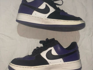 Nike Air Force 1 Low Black Purple foto 0