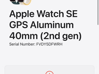 Vind Apple Watch SE 2 2024 40mm Starlight , Sigilat , Nou foto 4