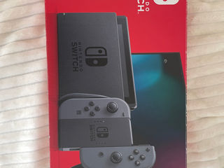 Nintendo switch. новый + игры