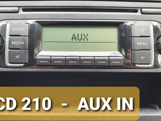 Активация аукс авто магнитолы, activare aux radio auto foto 4