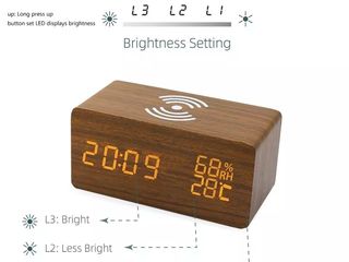 Ceas inteligent cu termohigrometru higrometru smart watch с термогигрометром часы foto 15