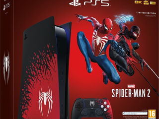 Беспроводной геймпад DualSense Controller PS5 (Marvels Spider-Man 2 Limited Edition) foto 4