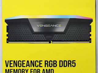 Новая DDR5 на 32Gb (2*16) Corsair RGB 6000 mhz foto 1
