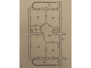 Apartament cu 3 camere, 104 m², Râșcani, Chișinău