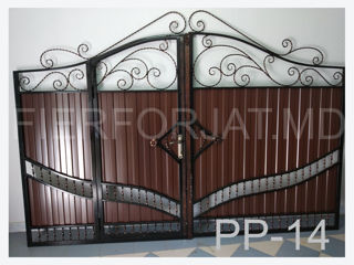 Porti din metal , balustrade, copertine, balustrade inox , porti in stoc foto 7