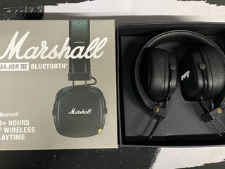 Наушники Wireless On-Ear Marshall Major III, Черный