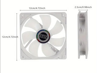 2 Ventilatoare Rgb 1200rpm foto 2