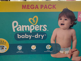 Pampers baby-dry nr.4- 96 bucăți