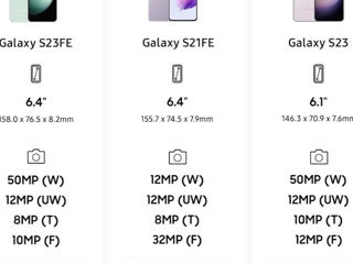 Samsung Galaxy S23 FE. Sigilat! foto 7