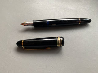 Pix Montblanc Meisterstuck Clasique acoperit cu aur foto 3