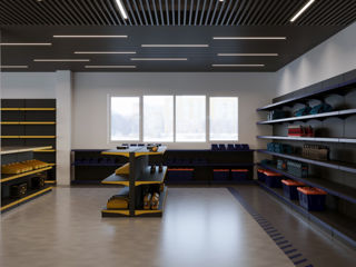 Design interior- Magazin de piese auto/Parter/865m2/proiecte/construcții/amenajeri interioare/ foto 1