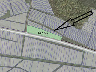 Teren strategic la Prima linie, 142 ari, Traseul M 14, r.Călărași foto 7