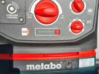 Промышленный аккумуляторный пылесос metabo foto 2