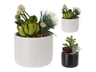 Flori Artificiale In Ghiveci D18Cm, D13Cm