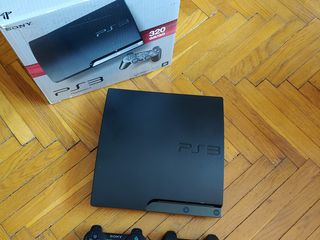 PS3 slim-прошитая+45 игр+ джостики foto 3