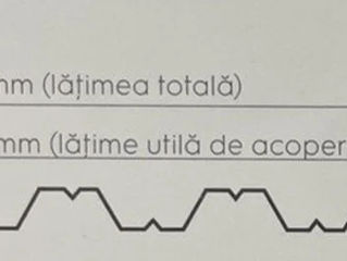 Tablă cutată H-35 - Acoperisul.md foto 2