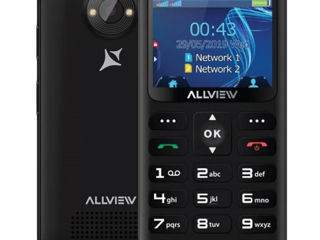 Для Пожилых - Мобильный телефон Allview D2 Senior DUOS Black - 550 лей б.у. foto 2