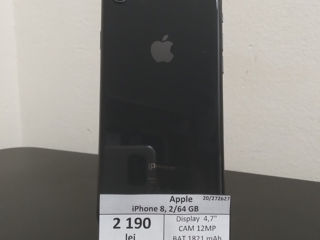 Apple iPhone 8  2/64Gb, 2190 lei