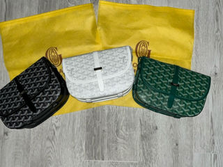 Goyard cross-body bag (green)