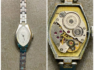 Ceas mecanic Luch cu bratara originala, Made in Rusia фото 0