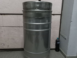 Butoi inox  (keg )25,30,50,90L,100L ideal pentru orice lichide alimentare foto 6