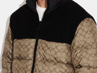 Новый двусторонний пуховик Coach (L,XL) foto 3