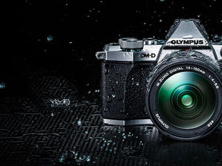 Olympus OM-D E-M5 Mark II Mirrorless Camera w/ 25mm f/1.8 Lens foto 1